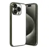 İphone 15 Pro Max Razer Lensli Silikon - Yeşil