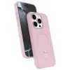 İphone 15 Pro Max Regal Magsafe Standlı Kapak - Açık Pembe