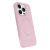 İphone 15 Pro Max Regal Magsafe Standlı Kapak - Açık Pembe