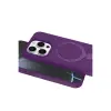 İphone 15 Pro Max Regal Magsafe Standlı Kapak - Derin Mor