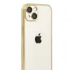 İphone 15 Razer Lensli Silikon - Gold