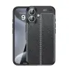 İphone 16 Kılıf Auto Focus Kapak - Siyah