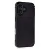 İphone 16 Kılıf Auto Focus Karbon Kapak - Siyah