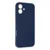 İphone 16 Kılıf First Silikon - Lacivert