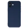 İphone 16 Kılıf First Silikon - Lacivert