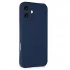 İphone 16 Kılıf First Silikon - Lacivert