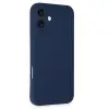 İphone 16 Kılıf First Silikon - Lacivert