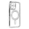 İphone 16 Kılıf Joke Simli Magneticsafe Kılıf - Gri