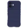 İphone 16 Kılıf Optimum Silikon - Lacivert