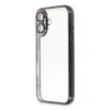 İphone 16 Kılıf Razer Lensli Silikon - Siyah