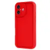 İphone 16 Kılıf Viera Silikon - Kırmızı