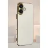 İphone 16 Kılıf Volet Silikon - Mor