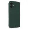 İphone 16 Plus Kılıf First Silikon - Koyu Yeşil