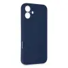 İphone 16 Plus Kılıf First Silikon - Lacivert