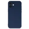 İphone 16 Plus Kılıf First Silikon - Lacivert