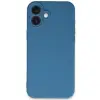 İphone 16 Plus Kılıf First Silikon - Mavi