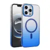 İphone 16 Pro Glossy Magsafe Kapak - Mavi