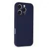 İphone 16 Pro Kılıf First Silikon - Lacivert