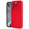İphone 16 Pro Kılıf Viera Silikon - Kırmızı