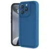 İphone 16 Pro Kılıf Viera Silikon - Mavi
