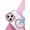 İphone 16 Pro Max Glossy Magsafe Kapak - Mavi
