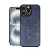 İphone 16 Pro Max Kılıf Aras Deri Kapak - Lacivert