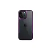 İphone 16 Pro Max Kılıf Boyi Silikon Kapak - Derin Mor