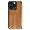 İphone 16 Pro Max Kılıf Flip Cover - Taba