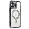 İphone 16 Pro Max Kılıf Joke Simli Magneticsafe Kılıf - Siyah