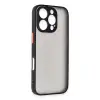 İphone 16 Pro Max Kılıf Montreal Silikon Kapak - Siyah
