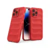 İphone 16 Pro Max Kılıf Optimum Silikon - Kırmızı