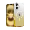 İphone 16 Pummel Shiny Magsafe Kapak - Gold