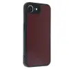 İphone 16e Kılıf Aras Deri Kapak - Bordo