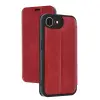 İphone 16e Kılıf Flip Cover - Kırmızı