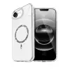 İphone 16e Live Diamond Magsafe Kapak - Şeffaf