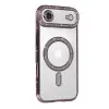 İphone 17 Air Joke Simli Magneticsafe Kılıf - Pembe