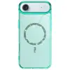 İphone 17 Air Live Diamond Magsafe Kapak - Yeşil