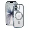 İphone 17 Joke Simli Magneticsafe Kılıf - Mavi