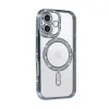 İphone 17 Joke Simli Magneticsafe Kılıf - Mavi