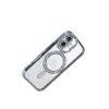 İphone 17 Joke Simli Magneticsafe Kılıf - Mavi