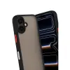 İphone 17 Kılıf Montreal Silikon Kapak - Siyah