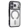İphone 17 Pro Joke Simli Magneticsafe Kılıf - Siyah