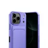 İphone 17 Pro Kelvin Kartvizitli Silikon - Lila