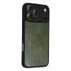 İphone 17 Pro Max Aras Deri Kapak - Yeşil