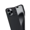 İphone 17 Pro Max Auto Focus Karbon Kapak - Siyah