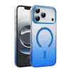 İphone 17 Pro Max Glossy Magsafe Kapak - Mavi