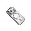 İphone 17 Pro Max Joke Simli Magneticsafe Kılıf - Gümüş