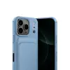 İphone 17 Pro Max Kelvin Kartvizitli Silikon - Mavi