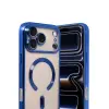 İphone 17 Pro Max Kross Magneticsafe Kapak - Lacivert