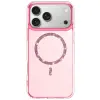 İphone 17 Pro Max Live Diamond Magsafe Kapak - Pembe